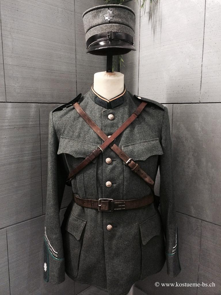 Schweizer Grenzwach Uniform ab 1915 (Stehkragen)