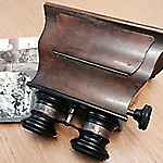 Stereoskop mit Fotos