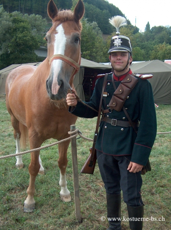 Schweizer Armee Uniform Ord. 1898 Kavallerie