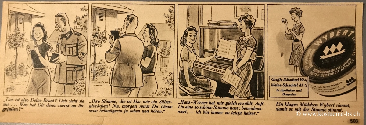 Wybert Comic 40er Jahre