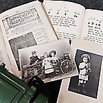 Kinder- und Schulbücher um 1900