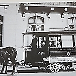 Original Tramkutsche um 1900