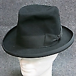 Homburg-Hut schwarz