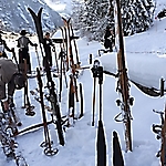 Nostalgie Skirennen - Im Ziel