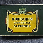 A. Batschari Sleipner Zigaretten Blechdose