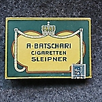 A. Batschari Sleipner Zigaretten Kartonschachtel